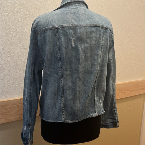 Pistola oversized raw edge denim jacket 🩵🩵🩵 - Picture 5 of 5